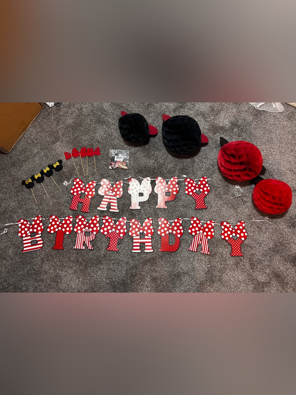 Mickey-Minnie Mouse Party Decor